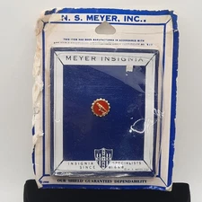 Military Minute Man Hat or Lapel Pin NS Meyer Insignia Original Package