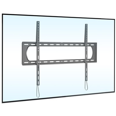 Mount-It! Heavy Duty XXL Fixed TV Wall Mount 60'' to 120'' TV's Capacity 264 lbs.