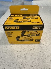 2x Dewalt DCB203 20V Max 2AH Lithium Ion Battery