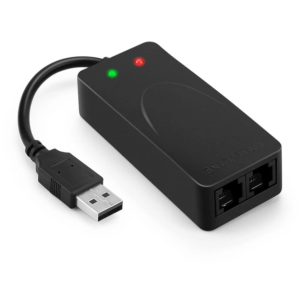 Modem de Fax USB Port USB2.0 56K V.92 V.90 Pilote de Modem Externe pour Wi9385 - Imagen 3 de 4