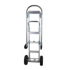 1000Lb Convertible Folding Dolly Cart Aluminum Hand Truck 2 In 1 Folding Trolley