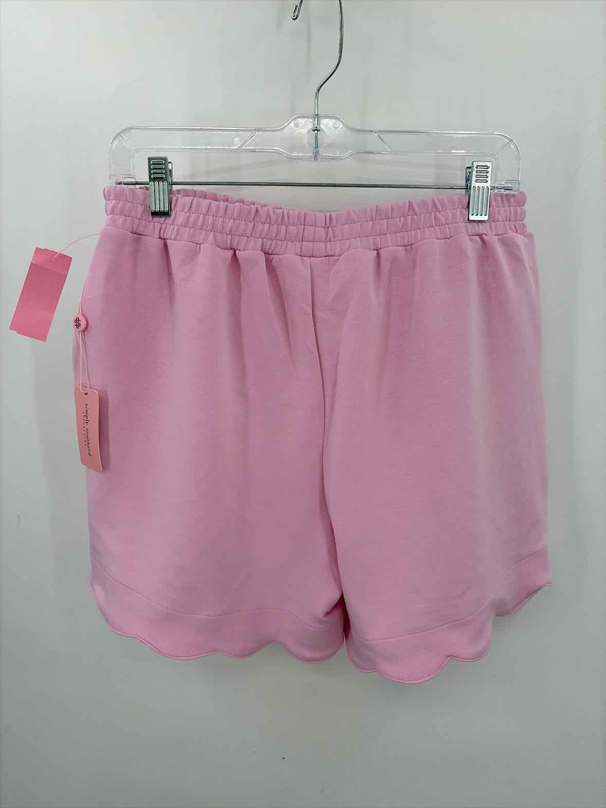 Simply Southern Pink Size Medium Basic Shorts - image 3