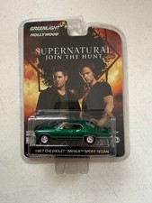 Greenlight 1:64 Supernatural 1967 Chevrolet Impala Sport Green Machine Chase BY3