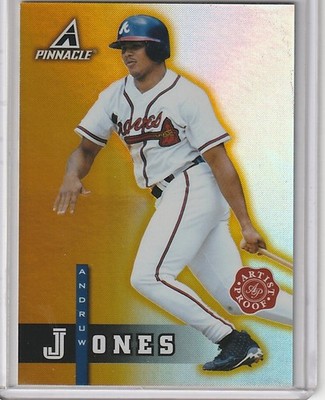1998 Pinnacle Plus Andruw Jones Artist's Proofs Gold #6/100 #AP49 HOF Braves