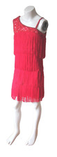 Professionally Made Child Size L by Bale - Jazz Tap Dance Costume FRINGE