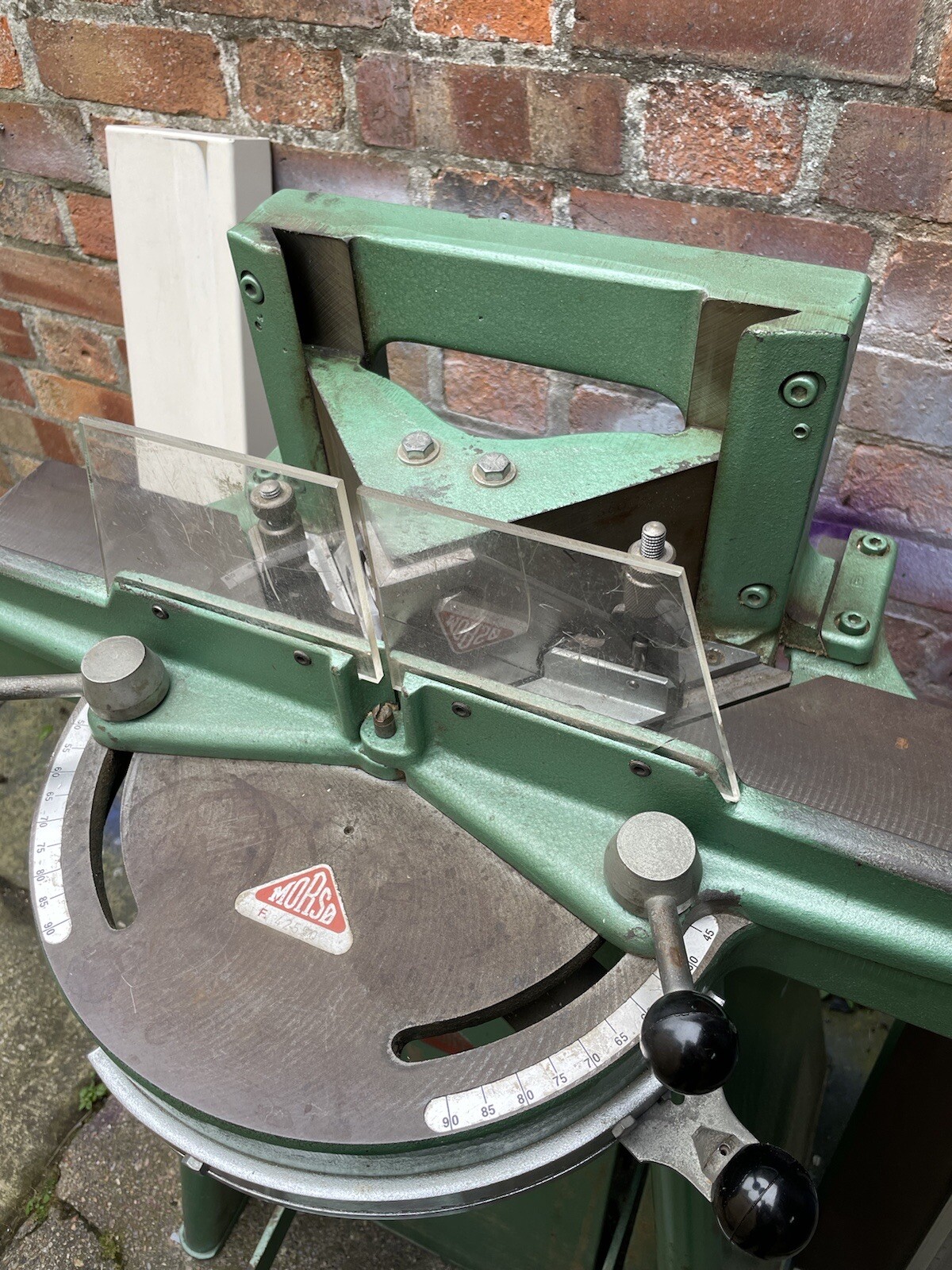 Morso Model F Guillotine Mitre Machine Picture Framing Carpentry eBay
