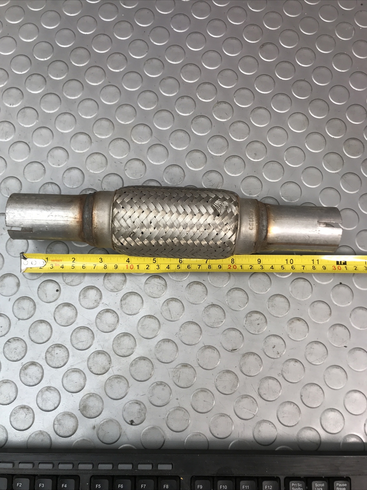 Exhaust Flexible Repair Pipe 45mm x 150mm Clamp On Flexi