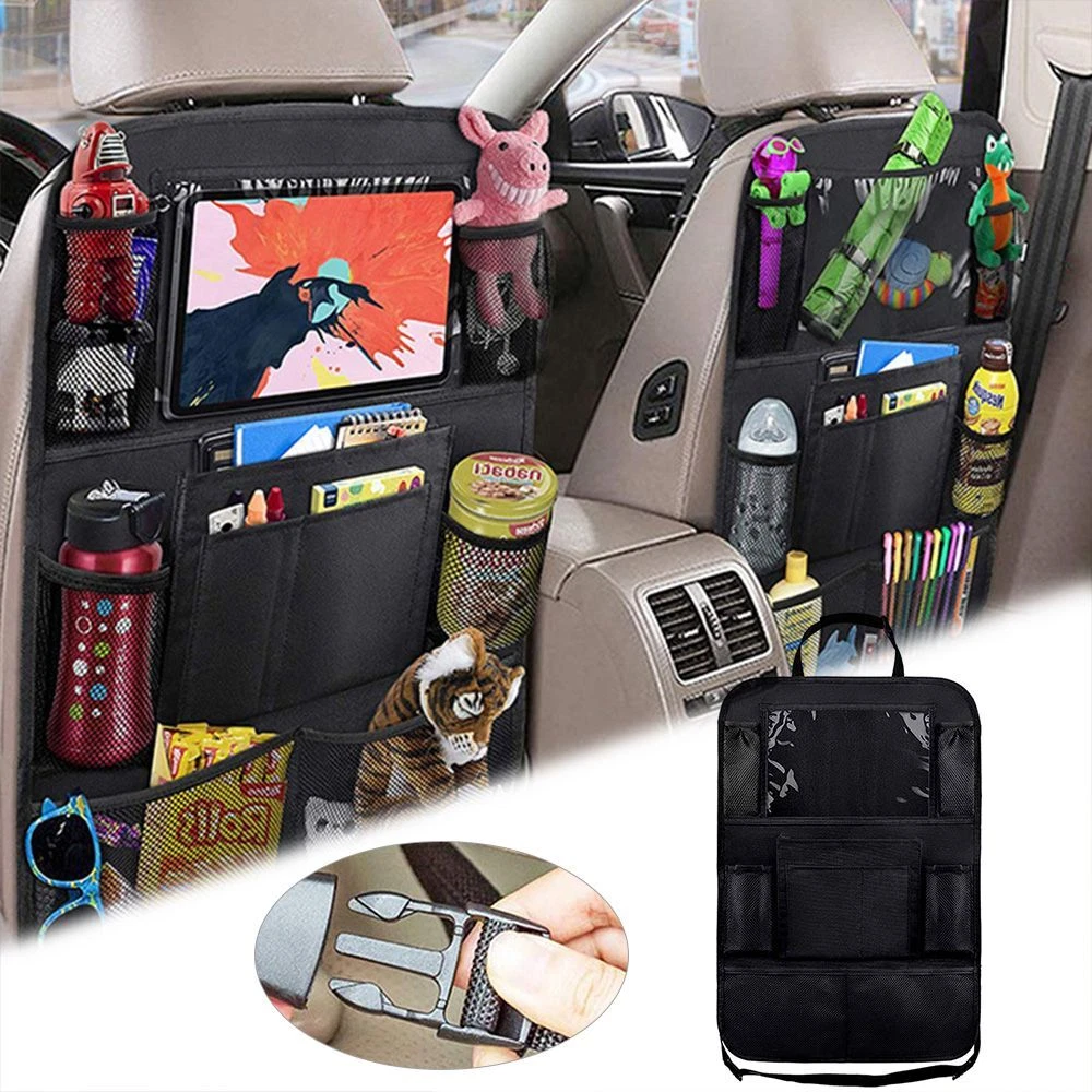 Car Seat Back Box Seat Back Organizer Auto Storage Bag Backseat Holder