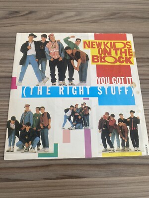 New Kids On The Block You Got It (The Right Stuff) UK 7'' 1989 Free Postage