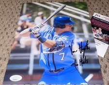 VANCE HONEYCUTT SIGNED 8X10 PHOTO AUTOGRAPH JSA UNC BASEBALL TAR HEELS AUTO