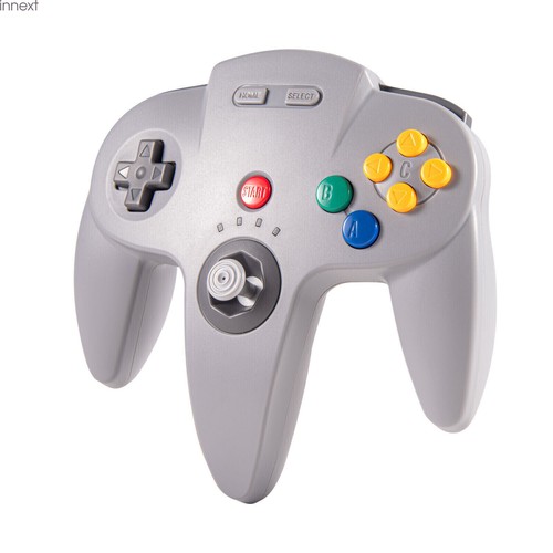 For N64 Nintendo 64 Switch PC Mac Wireless Controller Gamepad Joystick 2.4 G - Picture 3 of 15
