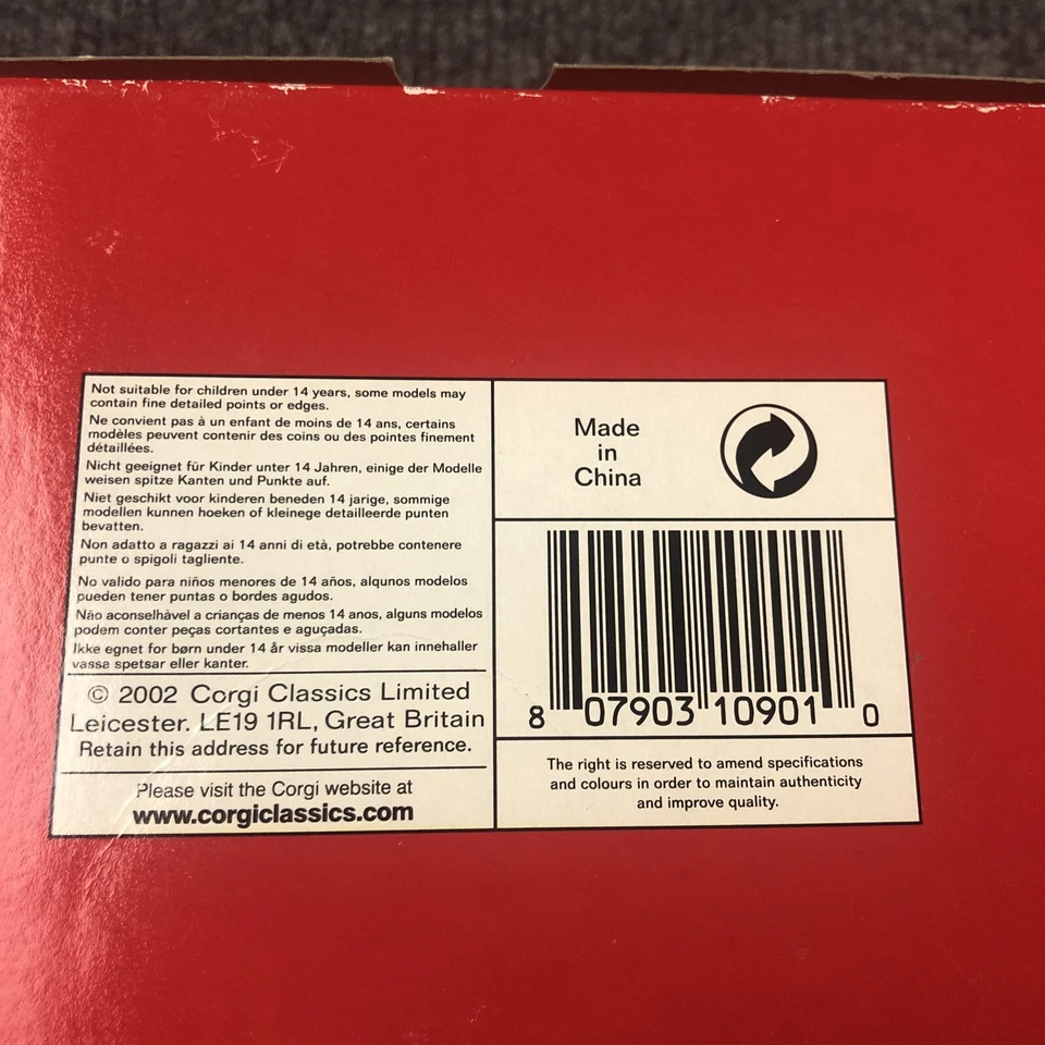 BEDFORD S DROPSIDE CLWYD FIRE BRIGADE 1/50. CORGI  CC10901 Nine Double Nine - Image 3 of 4