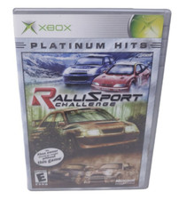 RalliSport Challenge (Microsoft Xbox, 2002) Platinum Hits Complete CIB W/ Manual