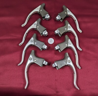 VTG Campagnolo Nuovo Record Brake Levers No Hoods Drop Bar Non