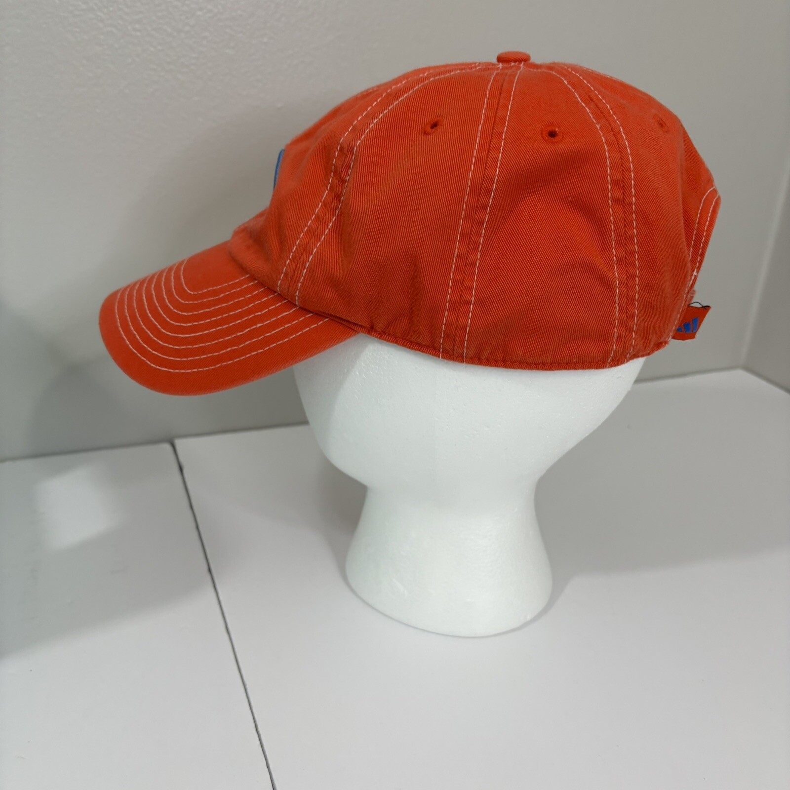 Adidas Cotton Code Red/Orangeish Strap Back Hat - image 3