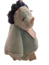 NWT Parent's Choice Blanket Buddy 12 in x 12 in Blue Rhino