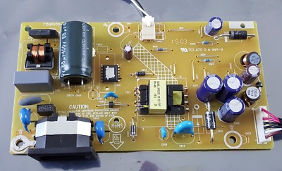 Acer Monitor V226HQL Power Supply Board 715G6930-P02-000-001E (P/N: E9191UYAH)