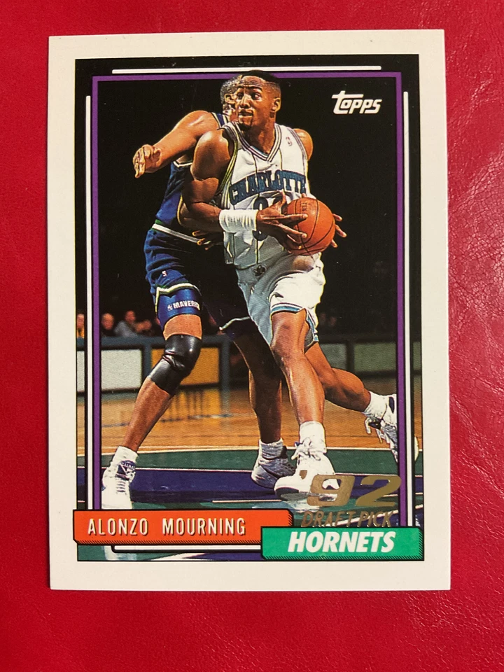Alonzo Mourning Rookies inserts cards " YOU PICK " Charlotte Hornets Georgetown - Image 2 of 4