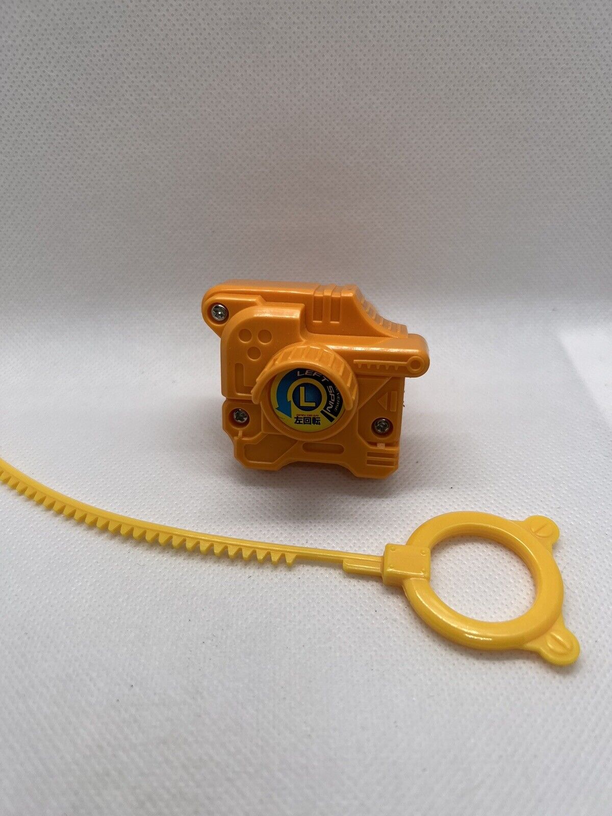 Left Spin Launcher and Ripcord For Plastic Generation Beyblade Hasbro Takara