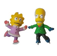 THE SIMPSONS LISA AND BART ICE SKATING CHRISTMAS TREE ORNAMENT