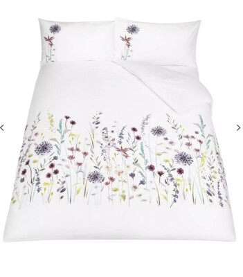 John Lewis Einzelner Bettbezug AUSVERKAUFT Blumenmuster [200 Fadenzahl]