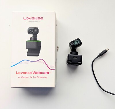 Lovense UHD 4K AI Webcam Modell Pro Streaming HDR Geste UVP: 299 £ UK Verkäufer