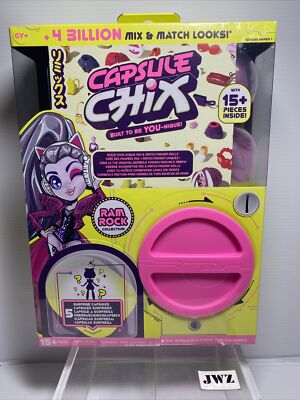  Capsule Chix Surprise Puppe Ram Rock - GELB