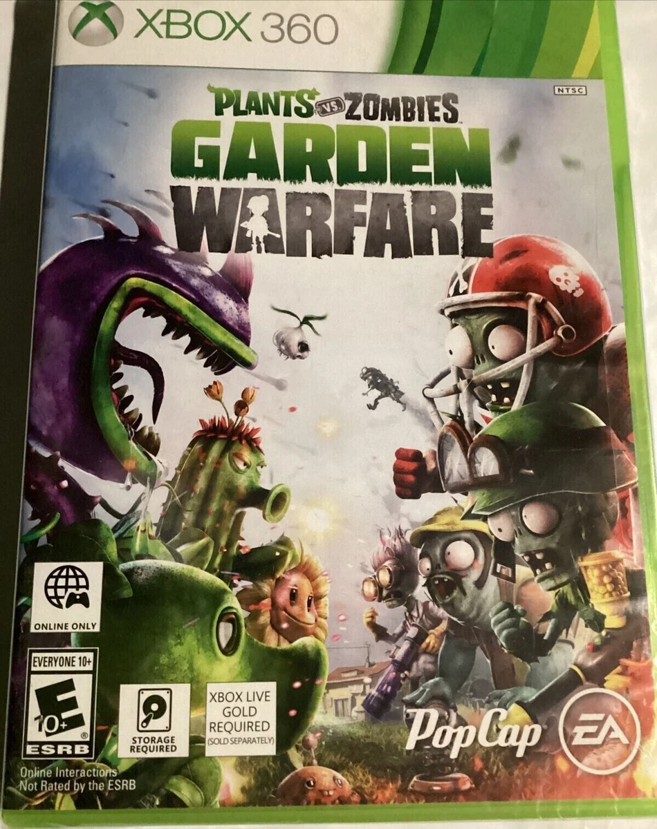  Plants vs Zombies - Garden Warfare - Xbox 360 - NEW SEALED :  Video Games