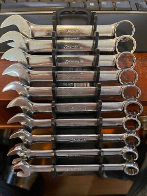 Vintage Snap-on Tools 10pc 10-19mm Metric 12pt Short Combination Wrench ...
