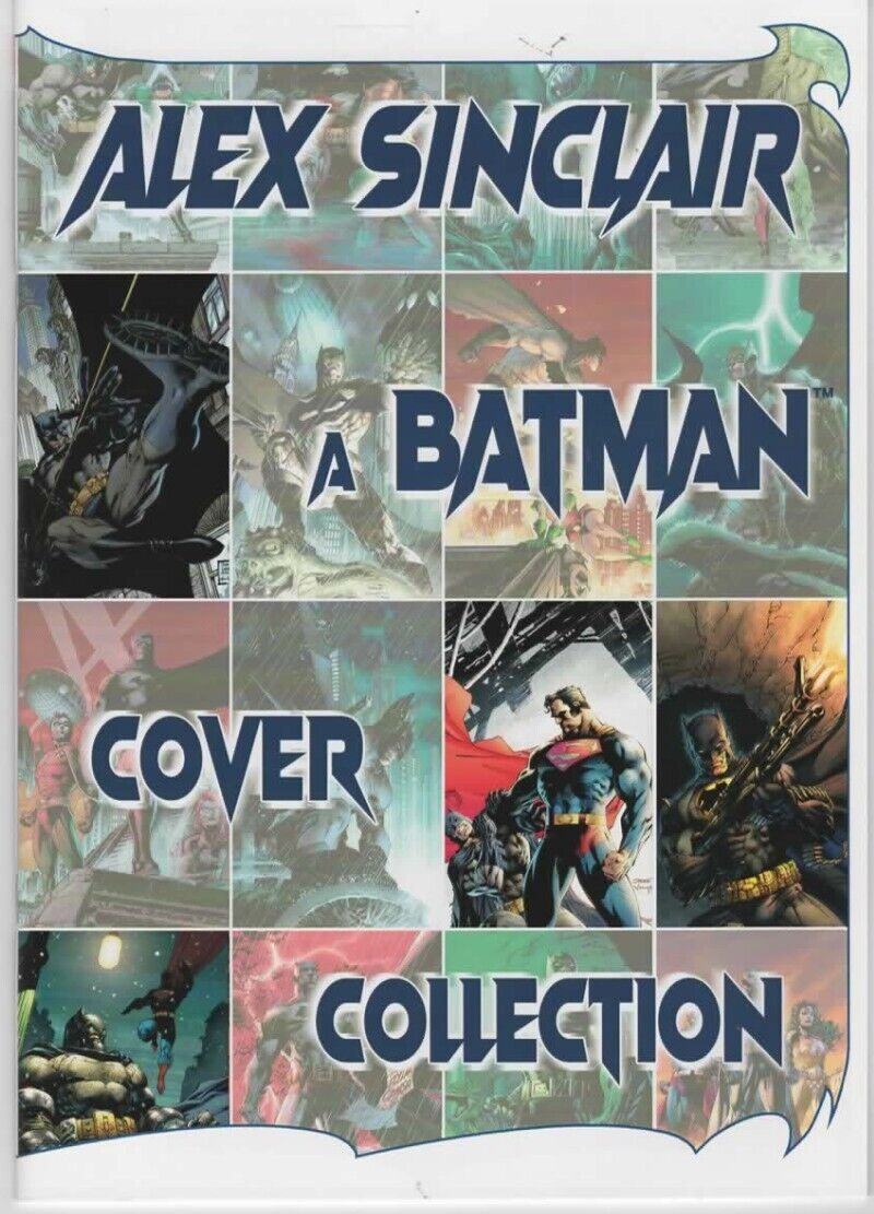 本 Alex Sinclair A Batman Cover Collection