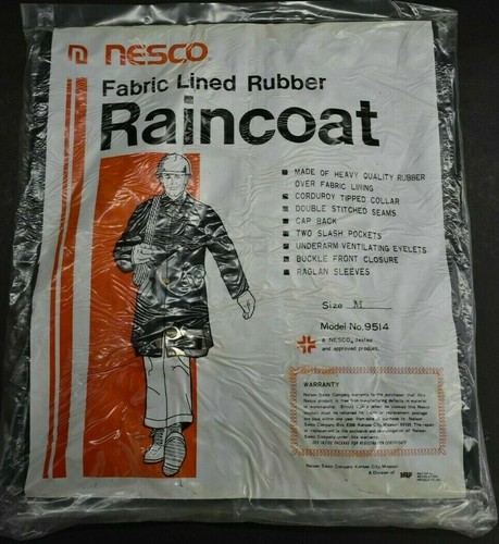 Vintage NOS Deadstock Nesco Reversible 
