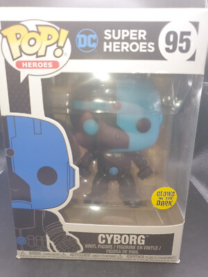 FUNKO POP! DC Super Heroes 95 Glows in the Dark Cyborg 95