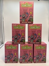 Super 7 sesame street blind box Pink Box 6 Boxes, NEW, Sealed Lot Of 6
