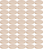 50 Runde Holzausschnitte, 30 Mm Unfertige Holzscheiben, Kreise, Ausschnitte FüR