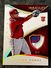 2015 Panini Immaculate Collection ROOKIE LAUNDRY TAG Yasmany Tomas 3/3