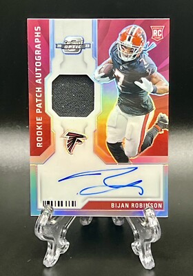 2023 Contenders Optic Bijan Robinson RPA-BR Rookie Patch