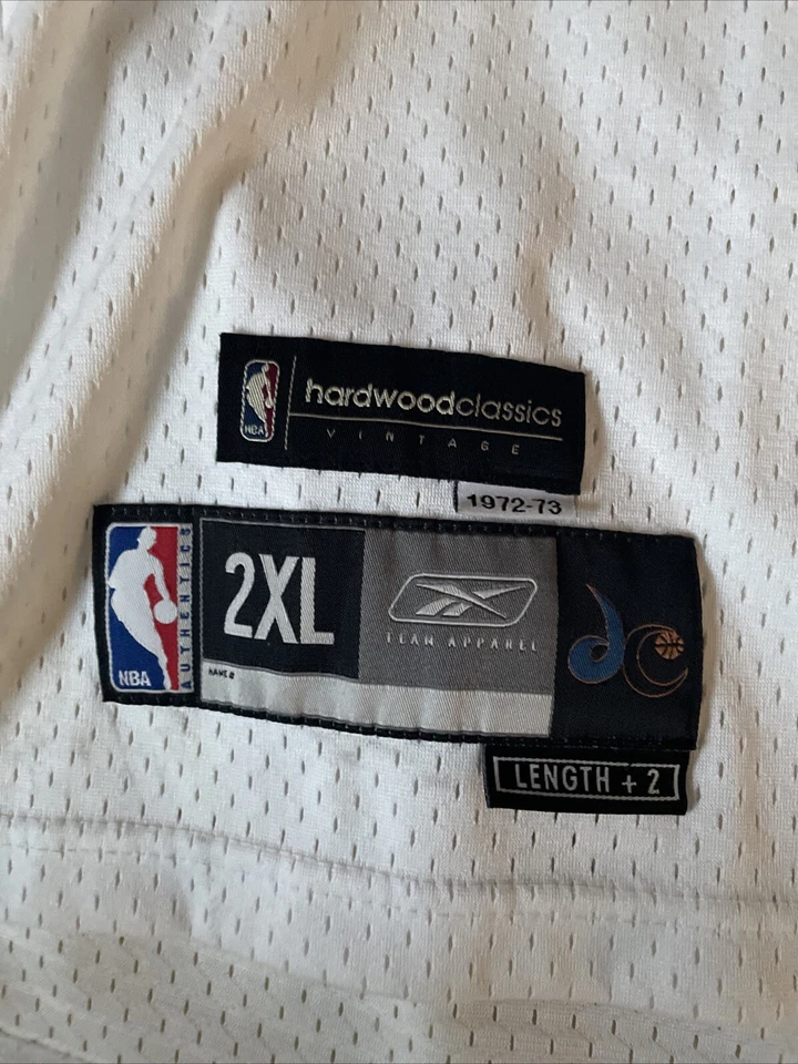 Camiseta deportiva Washington Bullets 1972-1973 Hardwood Classics talla 2XL Gilbert Arenas Foto 4 de 4