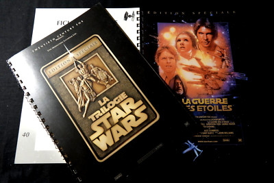 STAR WARS TRILOGY!  cinema press kit 50 pages press book