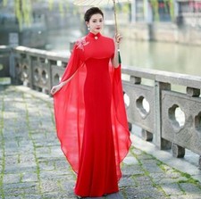 Chic Mandarin Collar Sleeveless Bodycon Fishtail Gown Long Train Evening Dresse