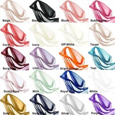 FabricLA 100 Polyester Hi Multi Chiffon Fabric - 60" Inches Wide - Sheer Fabric