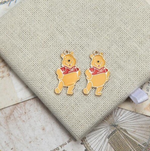 Lot cartoon Enamel Charms Jewelry Making diy Pendants Earrings Y74