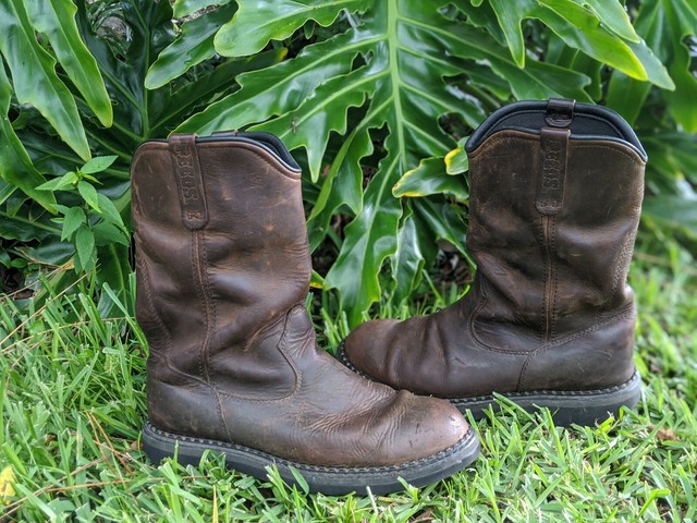 mens red wing pull on boots