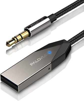 PALOVUE aptX Bluetooth 5.0-Empfänger Qualcomm Wireless Car Kit Musik-Streaming