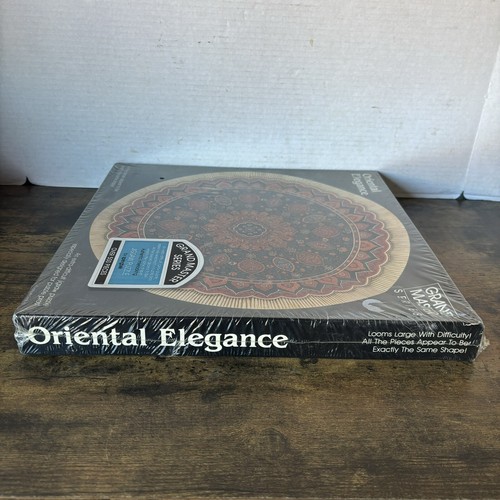 RARE Springbok Circular Jigsaw Puzzle Grand Master Series Oriental Elegance 500+ - Picture 10 of 12