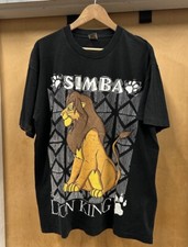 Vintage 90s The Lion King Promo T Shirt Simba Disney Jerry Leigh XL OSFA