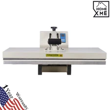 16"x32" Large Format Manual T-shirt Heat Press Machine with Double Pressure Knob