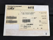 (120) Corning Costar Sterile Polyethylene 8-Cap Strips for 1.2mL Tubes 4418