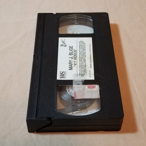 Mary J. Blige What's The 411 Music Videos & LIVE Film VHS Video NOT CD 12" Vinyl - Picture 14 of 15