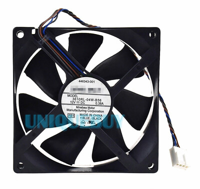 Cooling fan 3610RL-04W-B56 for NMB Cooler 90*90*25mm 12V 0.38A 4pin PWM