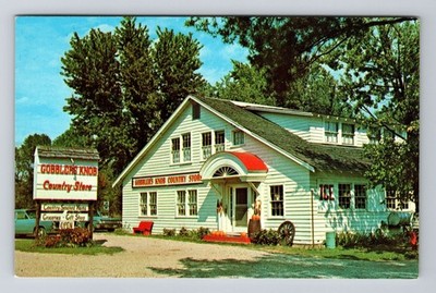 Parke County IN-Indiana, Gobbler's Knob Country Store Vintage Souvenir Postcard